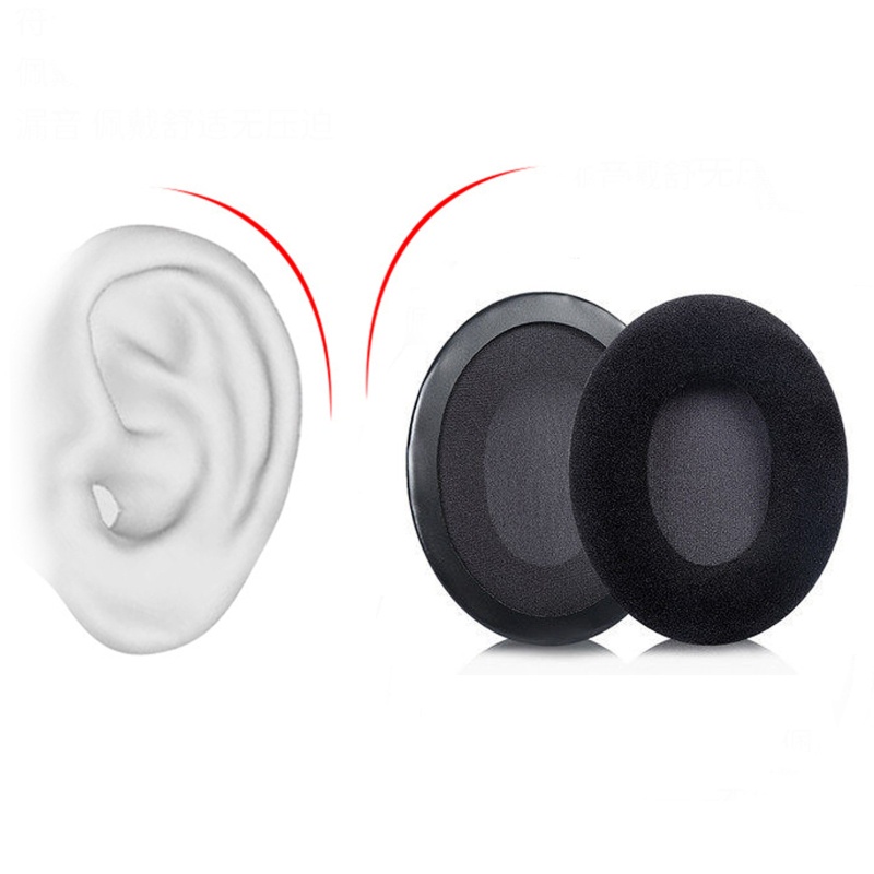 Btsg Bantalan Earpad Headphone Portable Mudah Dipasang Untuk Reparasi