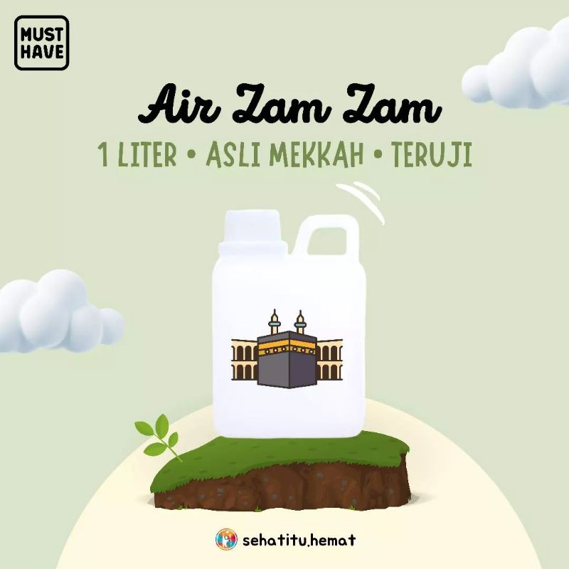 

Air Zamzam Asli 100% dan Teruji