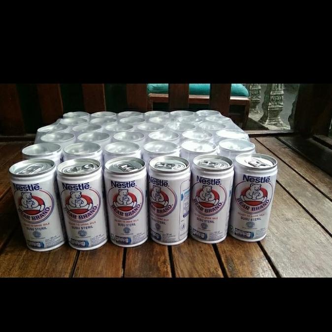 

[COD] Susu Beruang Bear Brand Susu Steril 189ml / 1 Karton Isi 30 Kaleng [COD]