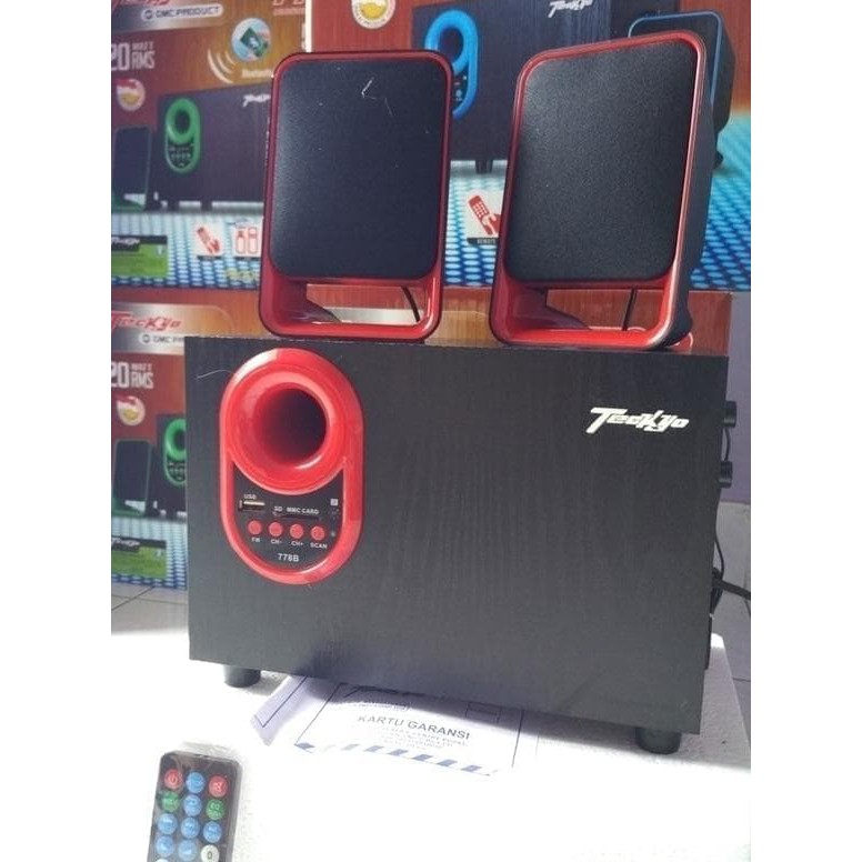 Speaker Bluetooth GMC Teckyo 778B Super BASS   Speaker Aktif GMC