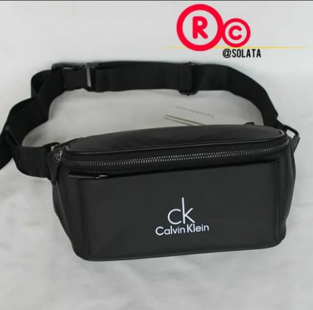 TAS SLEMPANG PRIA TAS BAHU PRIA TAS WATERPROOF WAIST BAG PRIA IMPORT CK