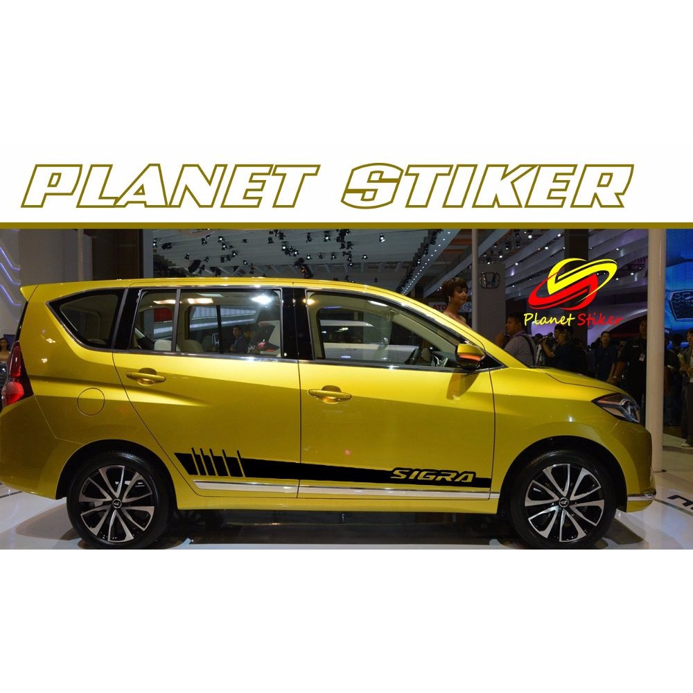 STIKER MOBIL CUTTING STICKER CALYA SIGRA SEPASANG MURAH KUALITAS ISTIMEWA