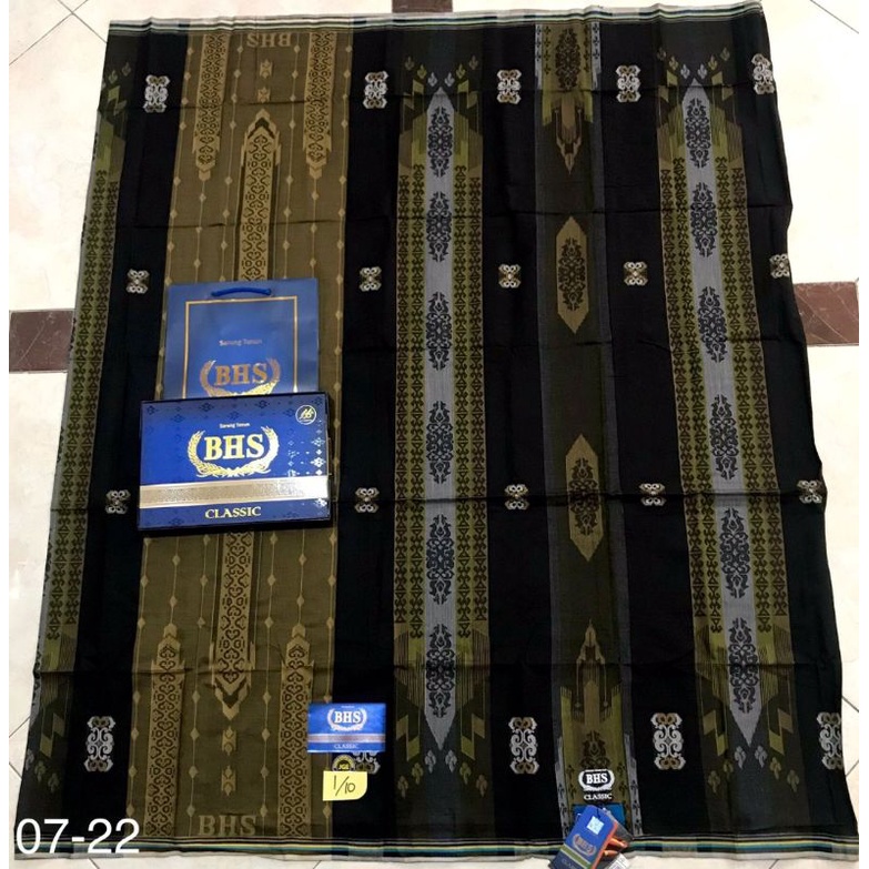 Sarung Abu Rif'at SILVER Motif Doby Strimin tanpa BOX