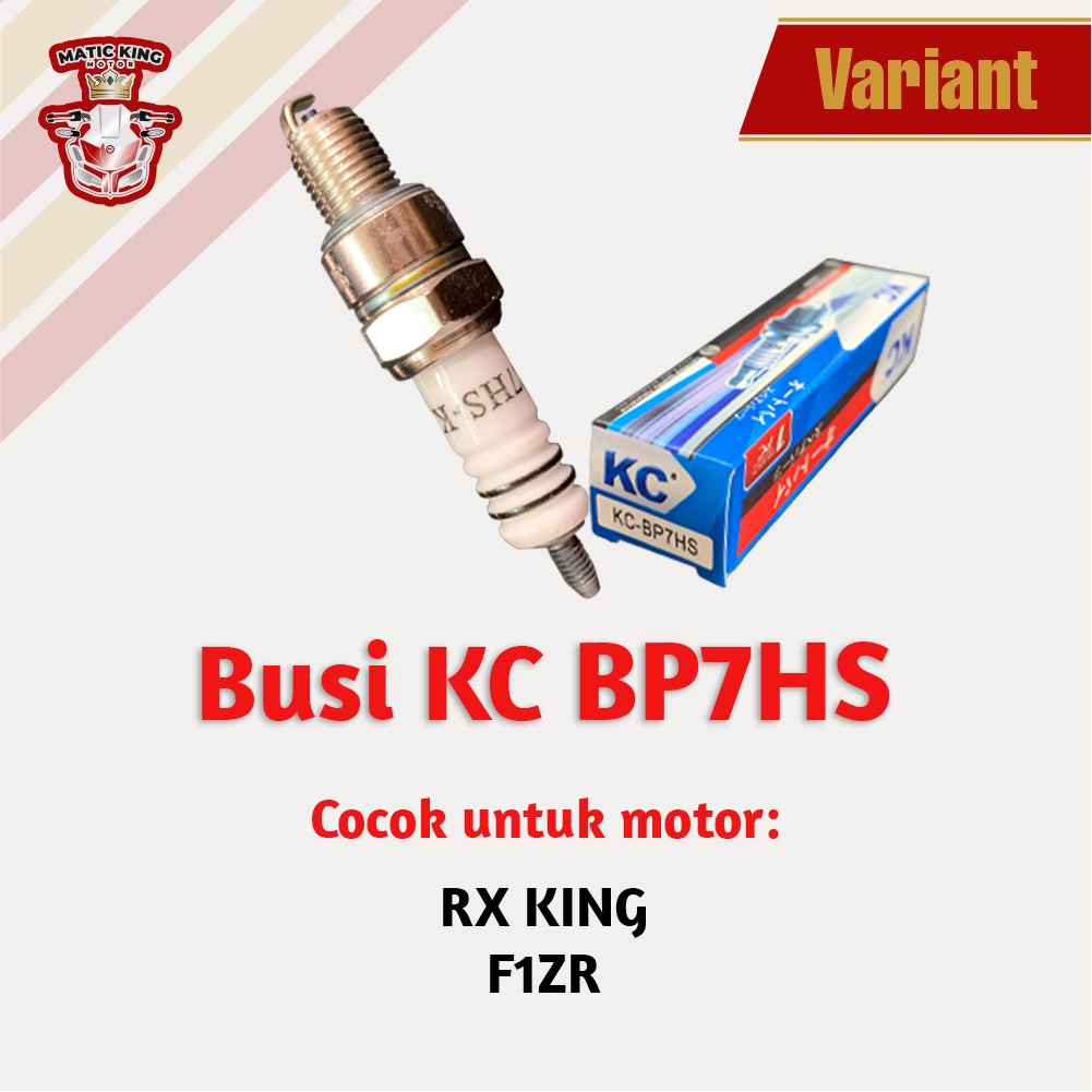 Busi Spark RXK RX King F1ZR Sigma Alfa KC