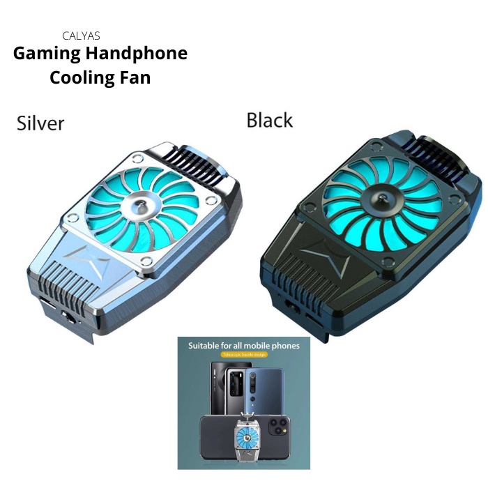 Smartphone Cooling Fan Kipas Pendingin Radiator Gaming Hadphone Cooling Pad