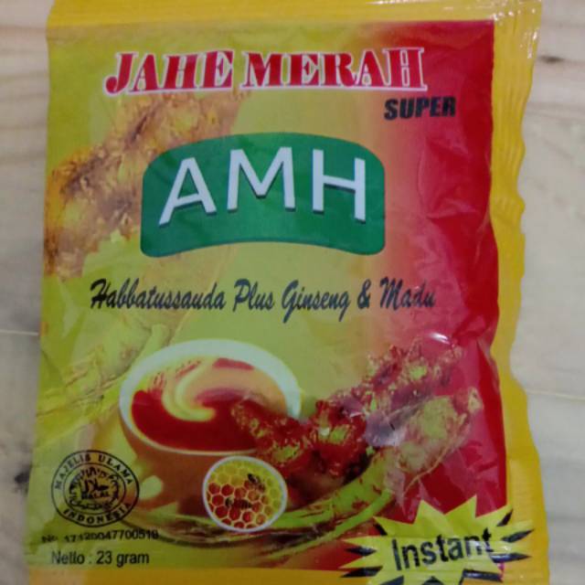 

STAR SELLER JAHE MERAH HABATUSSAUDA MADU AMH sachet