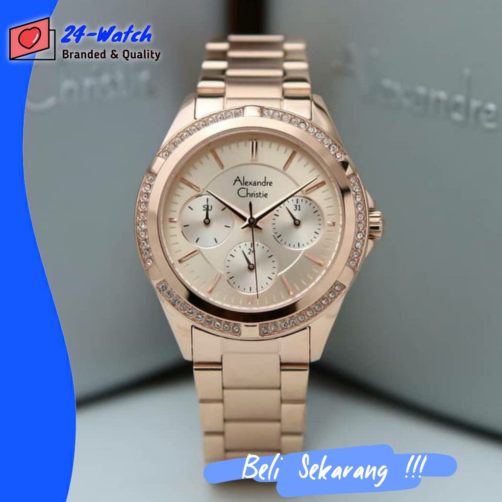 Jam tangan Wanita Alexandre christie 2826 Jam Alexander Christie AC wanita Original Murah