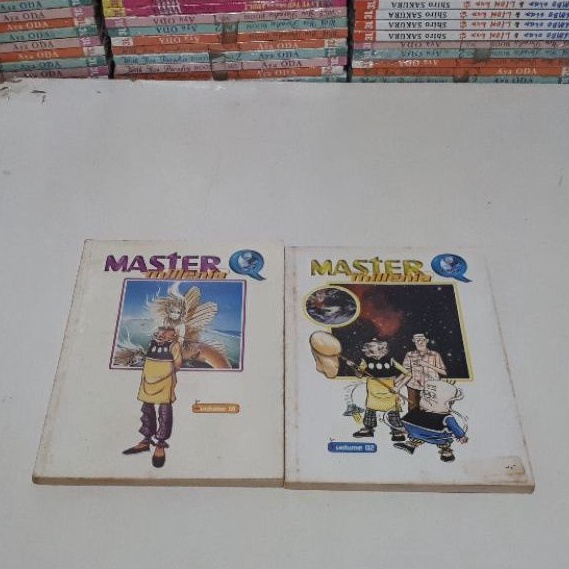 komik  MASTER Q  Millenia  vol.1-2  paket 2 buku