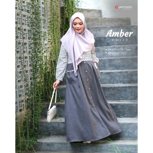 AMBER DRESS by YASMEERA