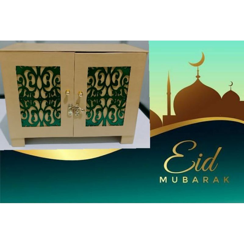 

HAMPERS BOX IDULFITRI/BOX BUAT KUE KERING /HARDBOX 2 MM