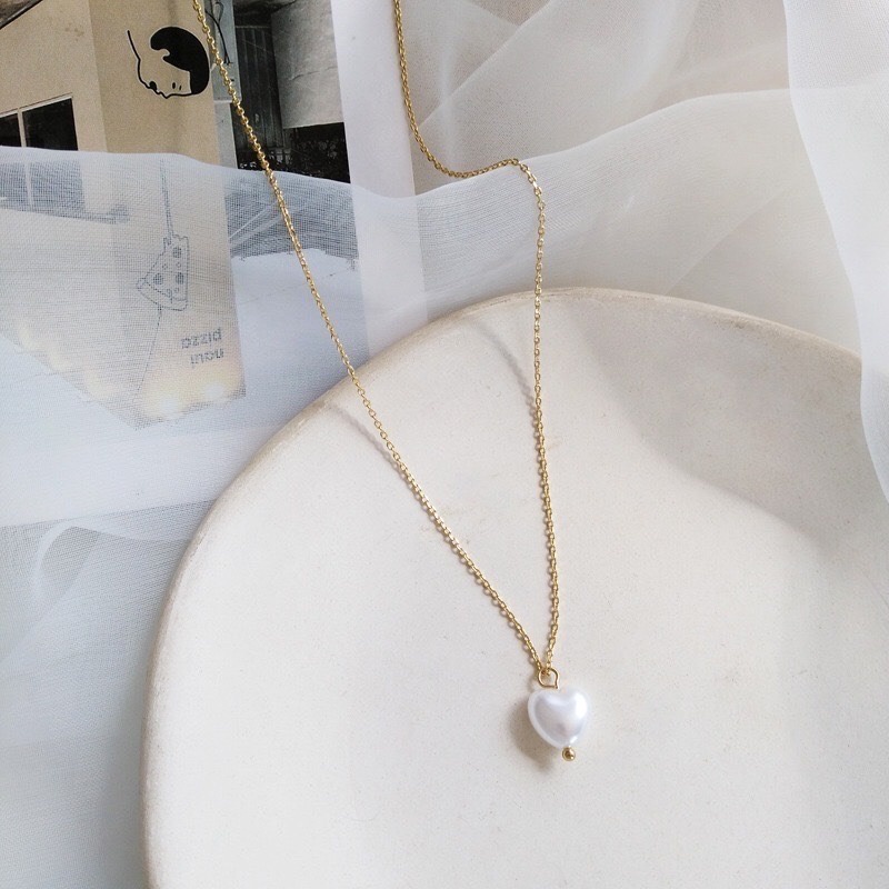Love Pearl Necklace