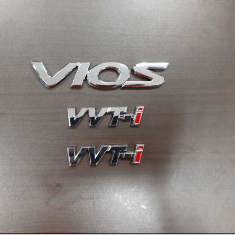 Emblem Set Vios Vvti