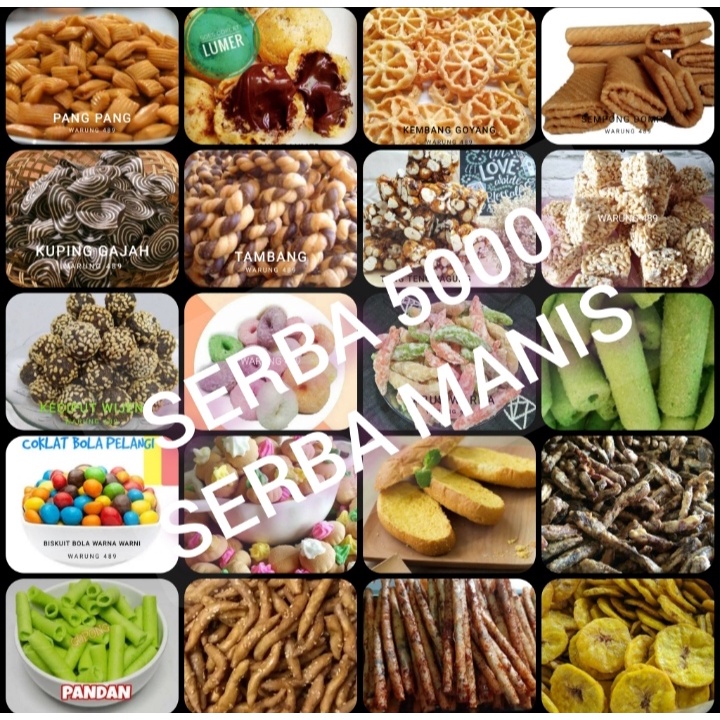 

TERMURAH SNACK KILOAN SERBA 5000 SERBA MANIS