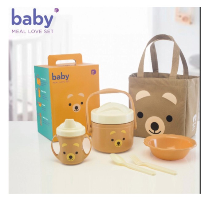 Tempat makan Baby Value Pack Set Bear