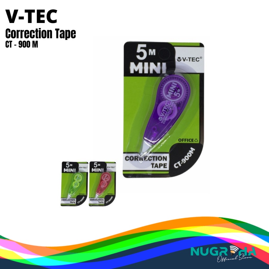 

V-TEC CP TAPE / TIP EX / CORRECTION CT-900M
