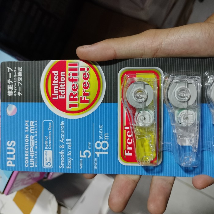 

Aman Reffil / Isi Correction Tape Plus Whipper Mr Wh-605R-3P Diskon