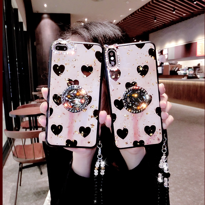 Retro Love Heart Casing OPPO F11 Pr   o F9 F7 F5 F3 F1s A91