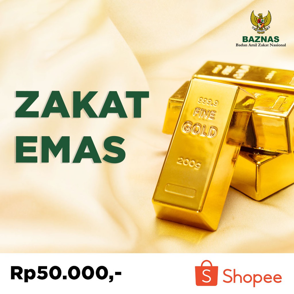 Baznas Zakat Emas Rp50 000 Indonesia