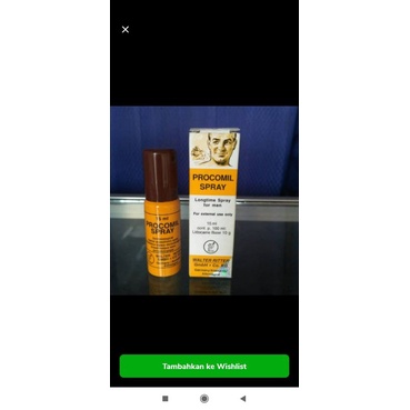 Procomile Spray Germany Obat Semprot Tahan Lama Kuat Ampuh