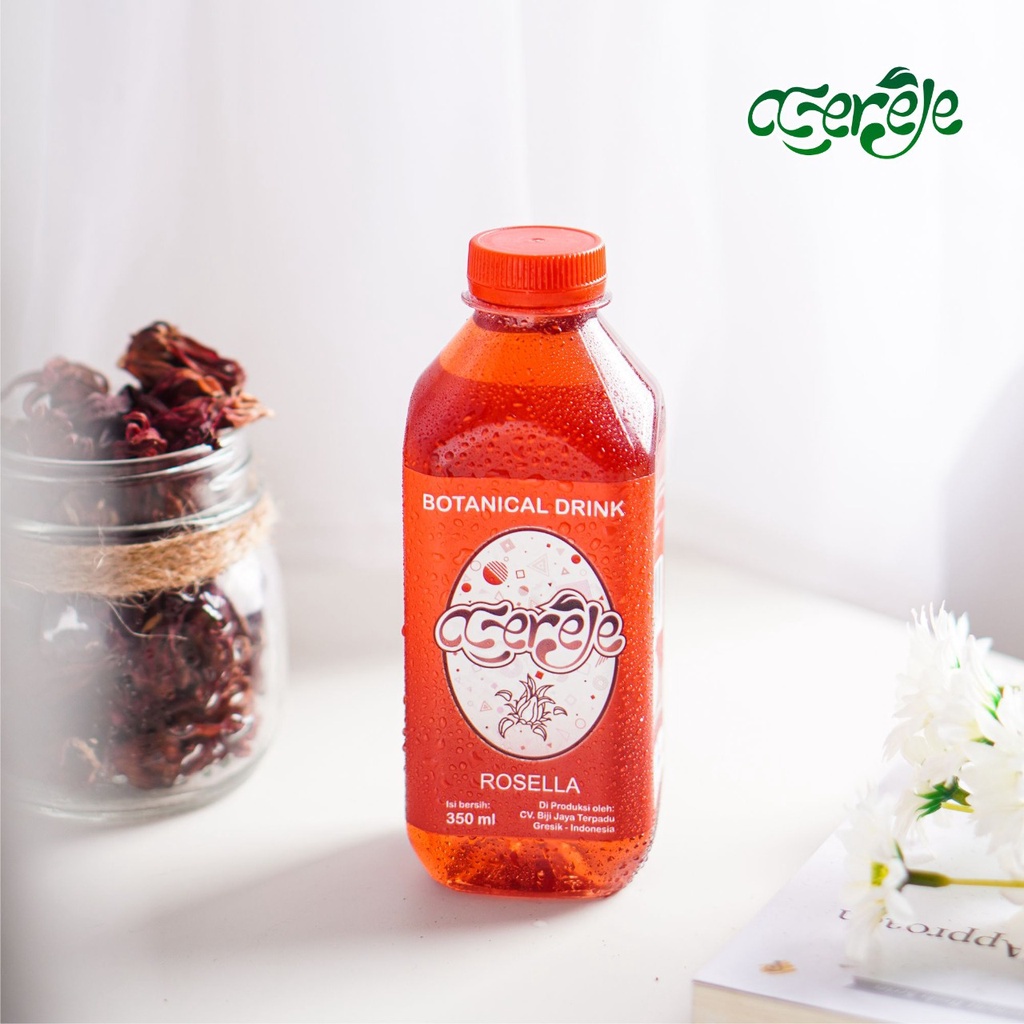 

Minuman Herbal Alami BPOM Halal Asereje Rosella 350ml