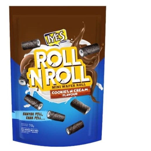 

Iyes Roll N Roll Cookies & Cream 25 gr