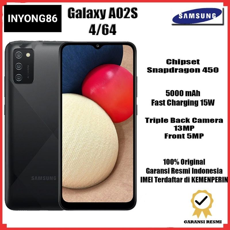 SAMSUNG 02S GARANSI RESMI