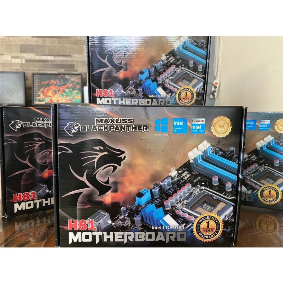 Motherboard Black Panther H81 LGA 1150