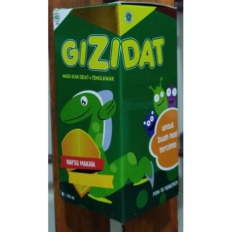 Vitamin Gizidat 130 ML / Penambah Nafsu Makan / Imun tubuh anak /  Nutrisi Anak