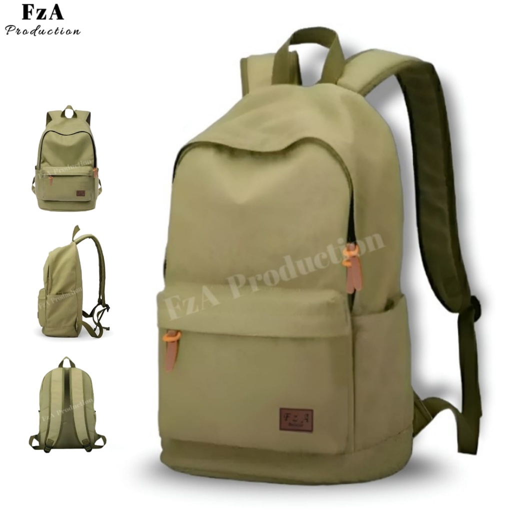 FzA Official - Tas Ransel Distro Casual Pria Wanita / Tas Ransel Laptop Backpack Sekolah Kuliah Distro Original Tas Punggung Laptop - BRWRC