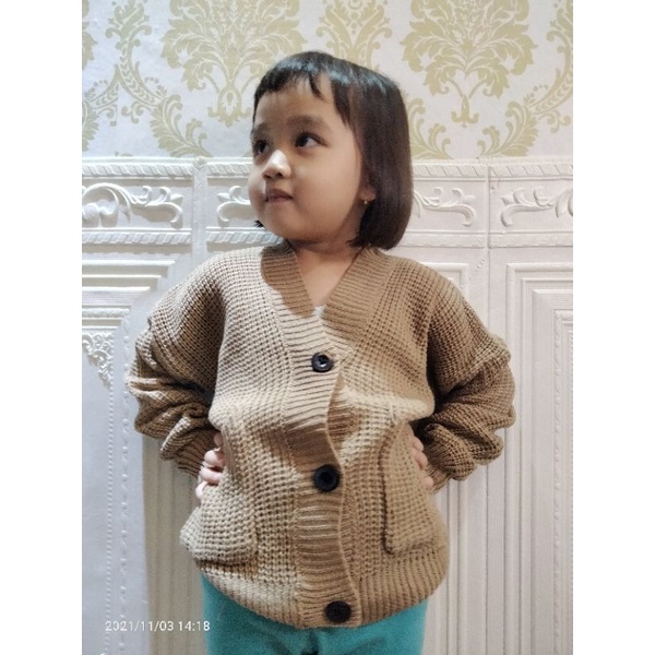 SWEATER CARDIGAN RAJUT ANAK MURAH COD BISA BAYAR DITEMPAT