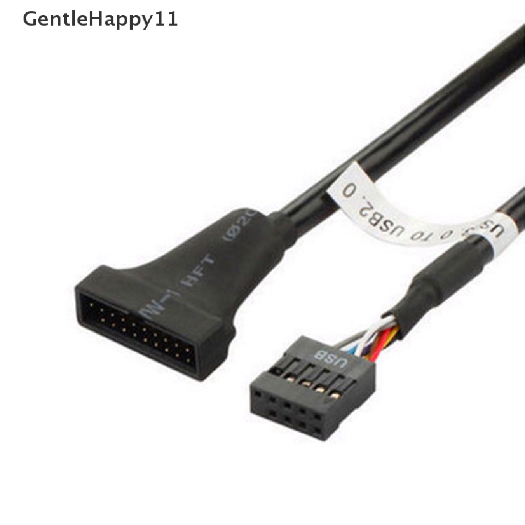 Gentlehappy Kabel Adapter Konverter Motherboard Usb 3.0 20pin Ke Usb 2.0 9pin