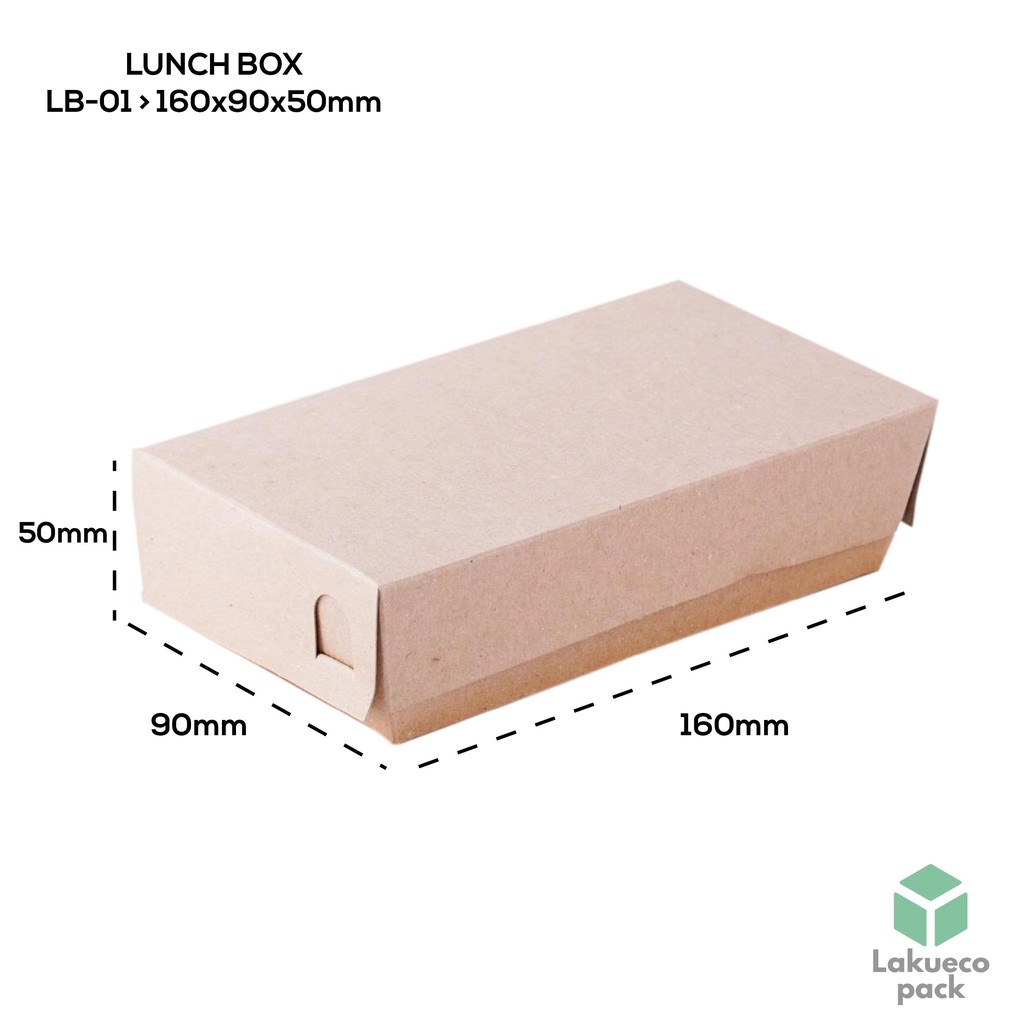 

LUNCH BOX PAPER TRAY PAPER KERTAS COKLAT KRAFT KOTAK MAKAN MURAH TAKEAWAY (MIN ORDER 50) LB-01-01