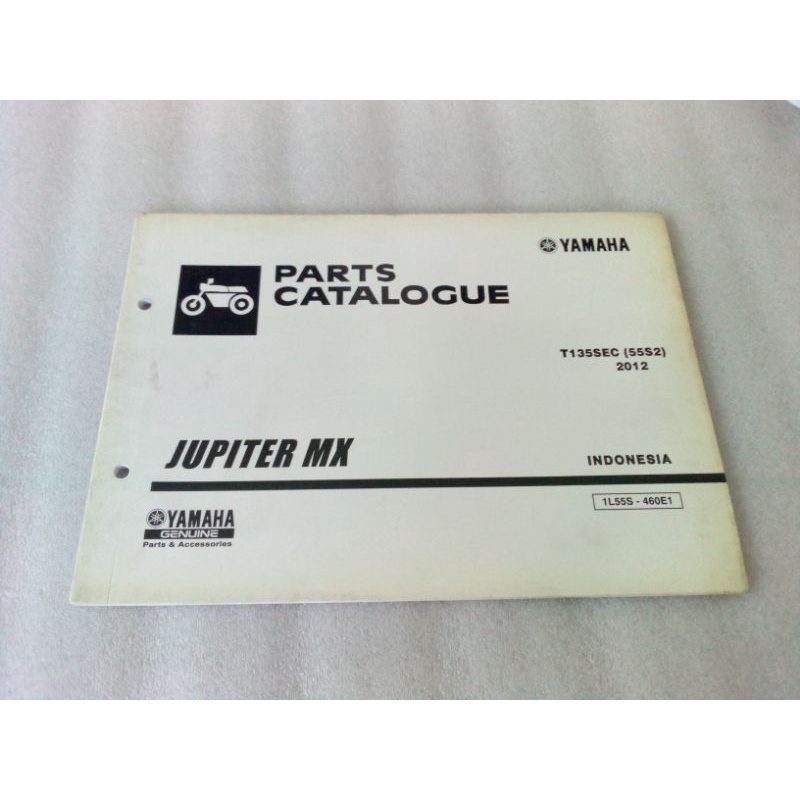 

part katalog parts catalogue yamaha jupiter mx T135SEC 2012