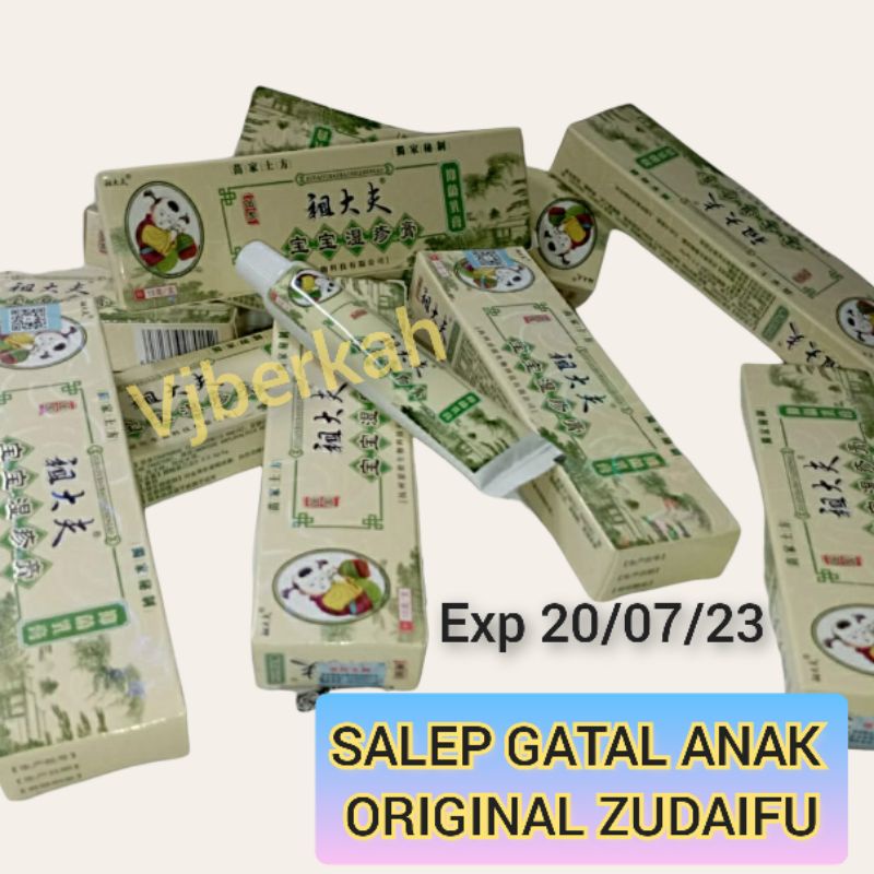 SALEP ANAK/BAYI ZUDAIFU ORIGINAL 100% MENGHILANGKAN BEKAS GIGITAN NYAMUK GATAL RUAM JAMUR ALERGI