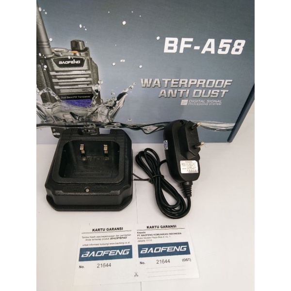 Charger ht baofeng A 58s A58 waterprof original