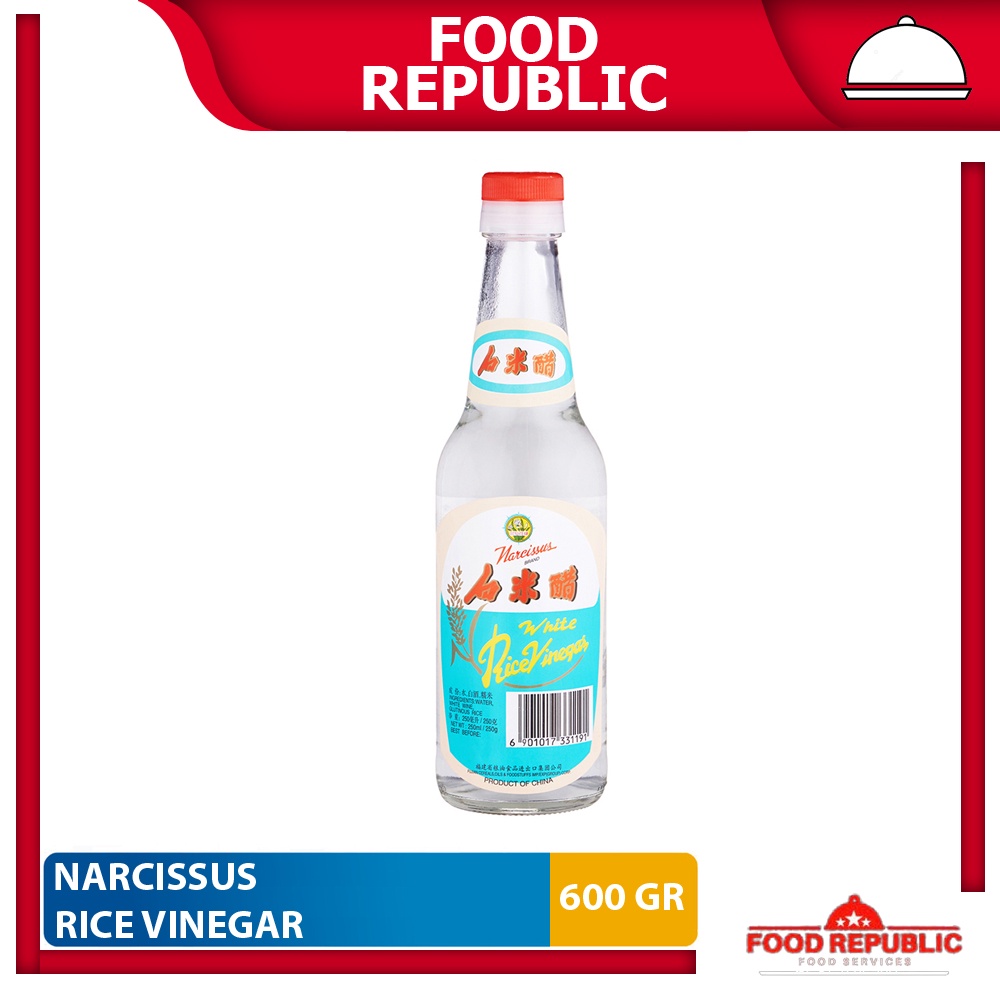 Narcissus Rice Vinegar 250 ml Cuka Beras Putih White Narcisus TTS