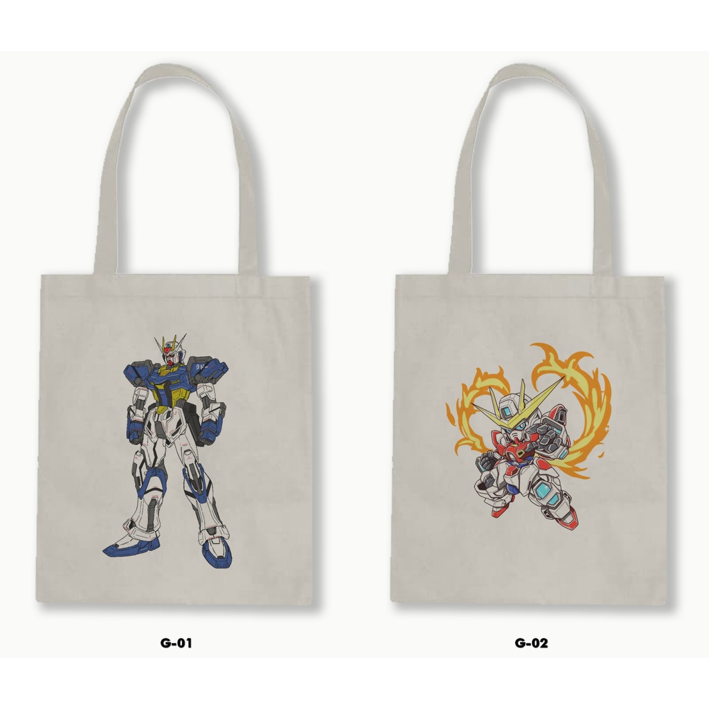 TOTE BAG BLACU - GUNDAM