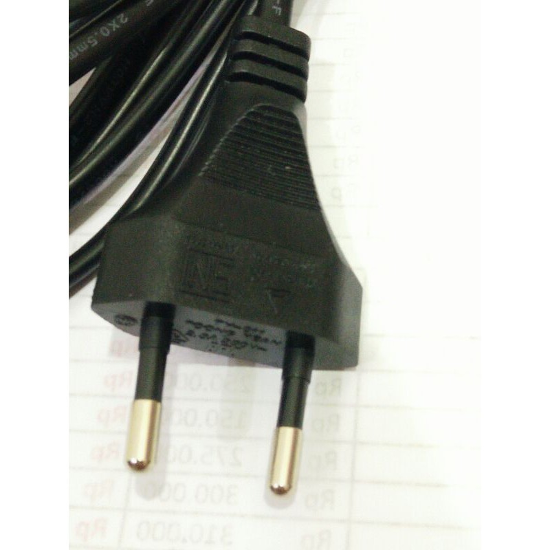 Kabel Power Listrik Cas Buat SPEAKER PORTABLE 15 INCH CRIMSON CR -1558