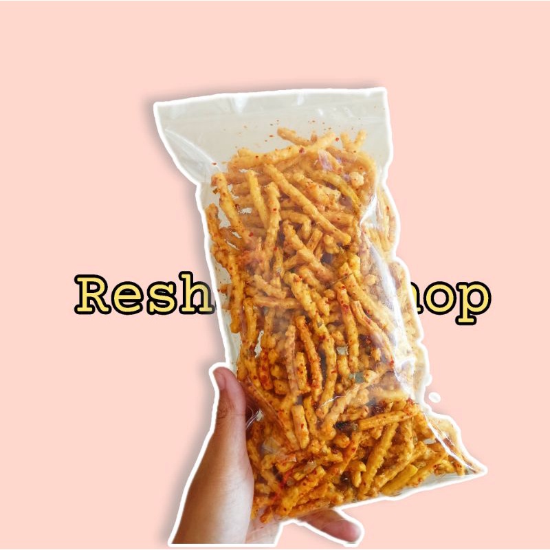 

SEBLAK KERUPUK JAAT 250GRAM / SEBLAK KERING PEDAS DAUN JERUK