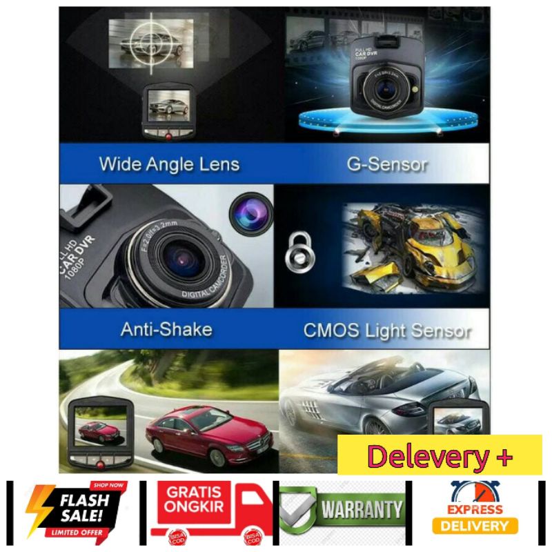Kamera Mobil Dashboard Mobil Camrecorder 1080P