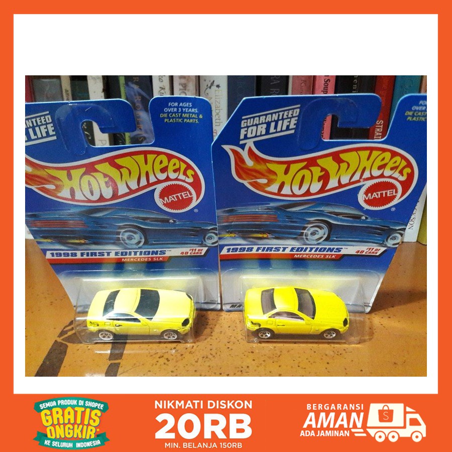 hot wheels 1998 first editions