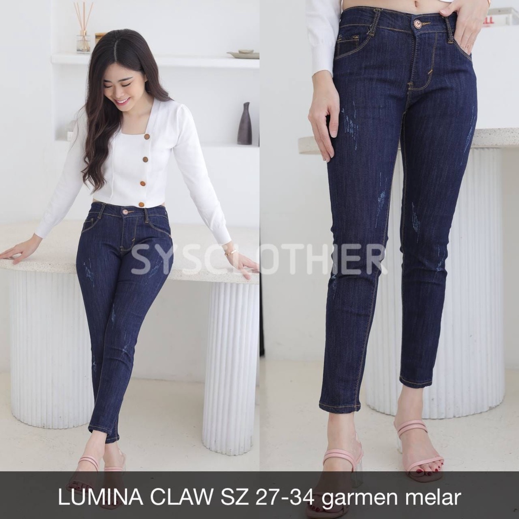 CELANA JEANS WANITA LUMINA JEANS