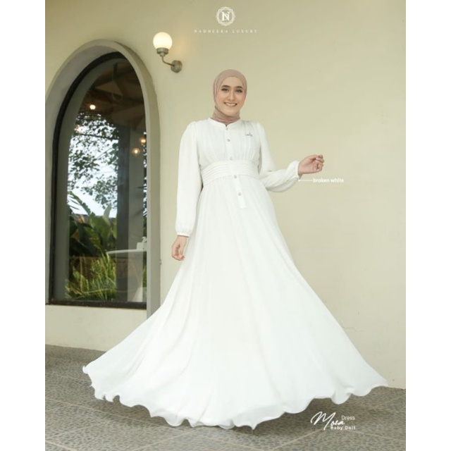 Moza dress ✅ outfit kondangan ✅by Nadheera luxury
