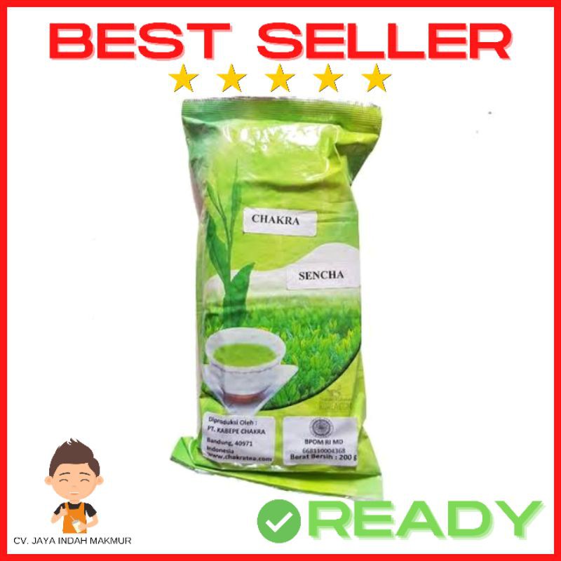 Sencha T Ocha Japanese Green Tea HALAL BPOM | Teh Hijau 200gr