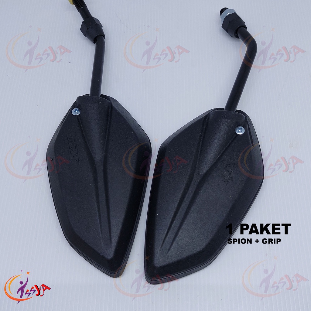 1 PAKET SPION CARBON MOTOR YAMAHA MODEL JUPITER Z CARBON TWOTONE PAKET GRIP JALU