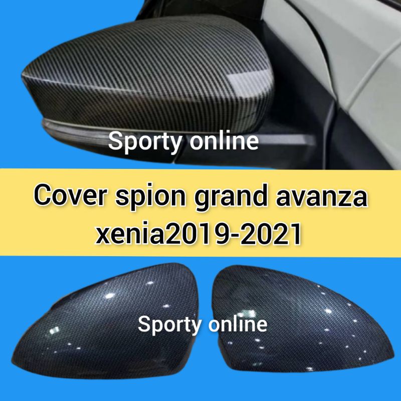 Cover spion grand avanza xenia 2019 -2021 carbon