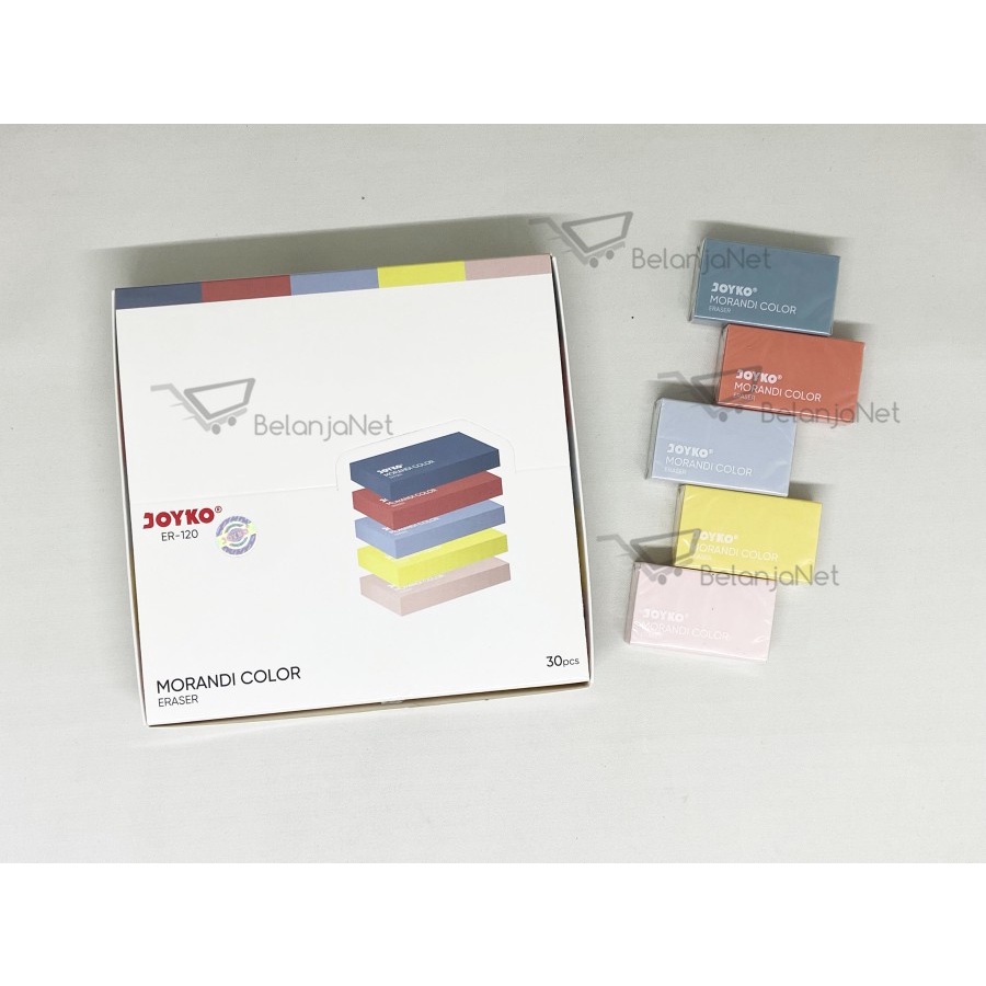 

Penghapus Eraser Morandi Color Joyko ER-120
