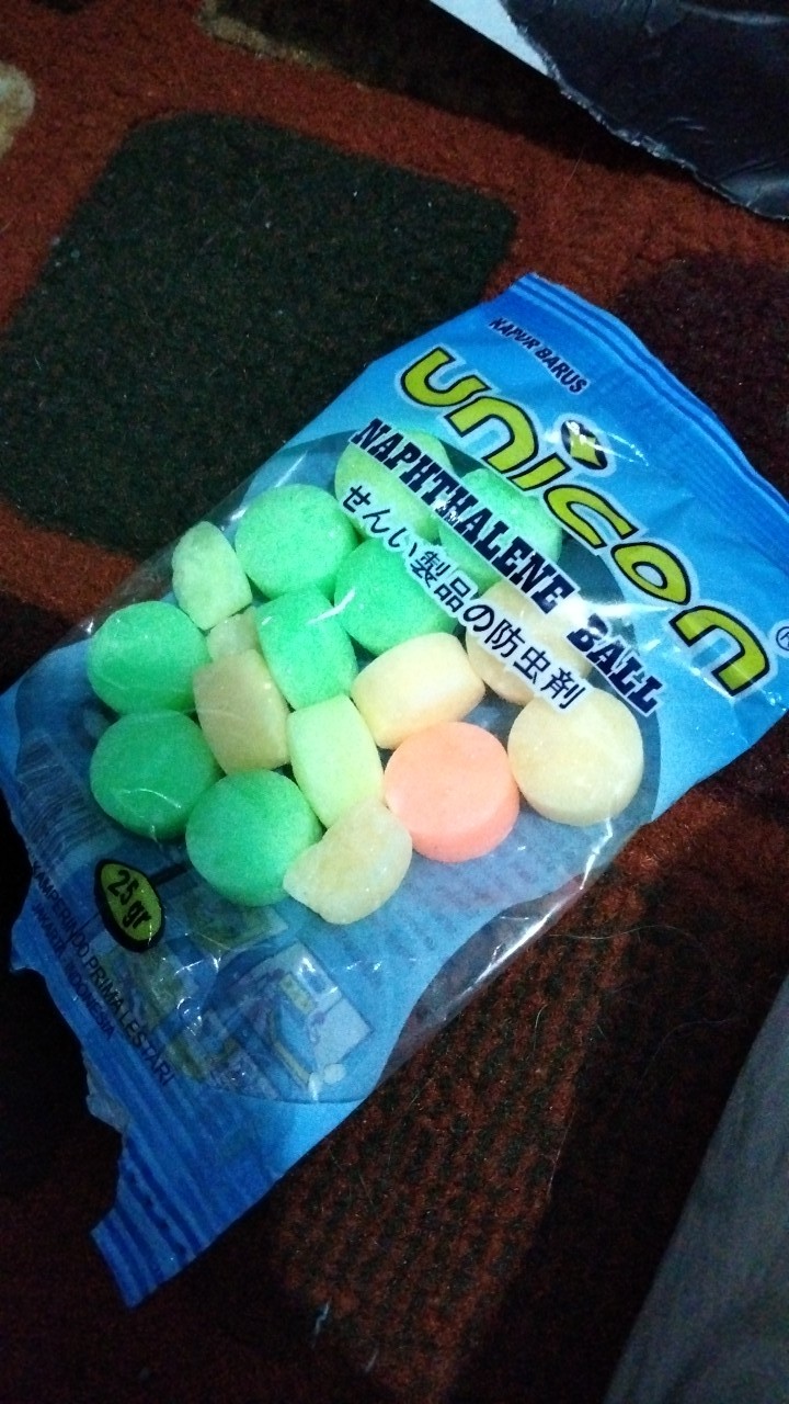 Kamper Warna Unicon Berat 30gr