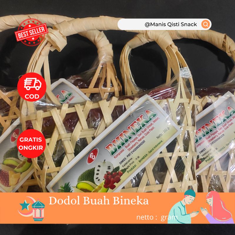 

DODOL GARUT / DODOL BUAH BINEKA BERAT 350 G