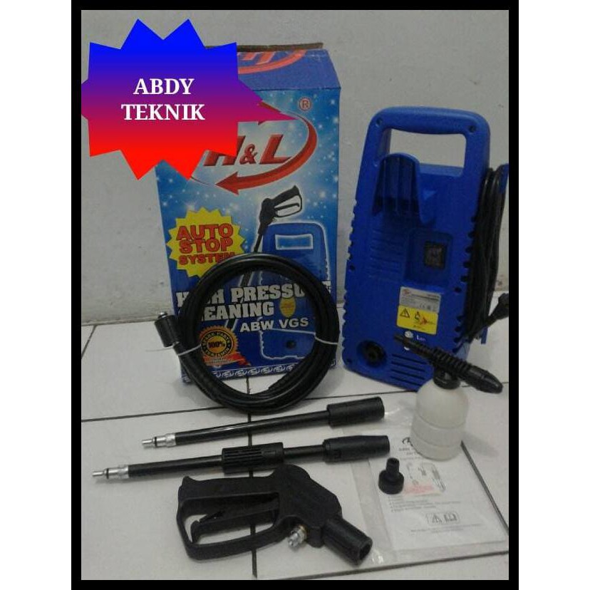 Alat mesin steam cuci motor & mobil Jet Cleaner ABW VGS 70